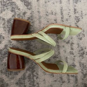 alohas indiana mint heeled sandals 37